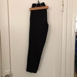 J.Crew black cropped chinos